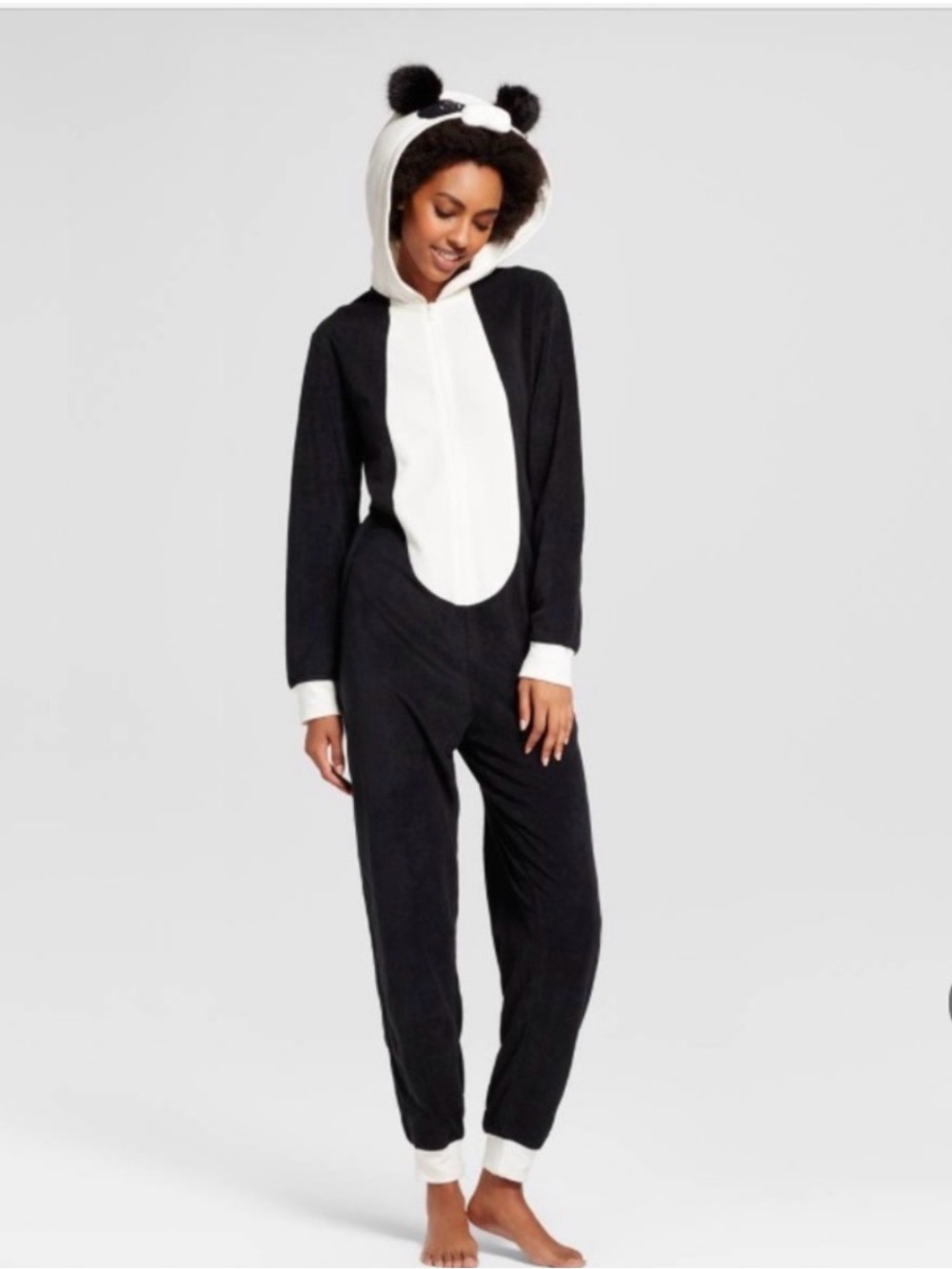 NEW with tags Panda Hooded Onesie Jumpsuit Costume